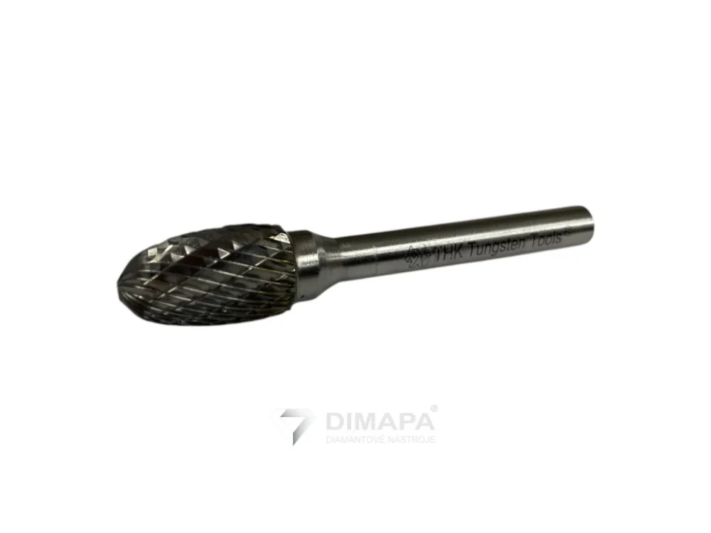 Wolfram Karbidová fréza 12 mm zakulacený oblouk Must-Have