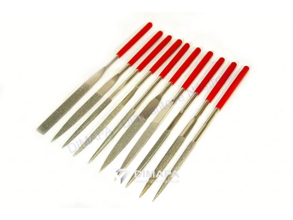 Nejprodávanější Pilníky diamantové 180 mm - 10 ks