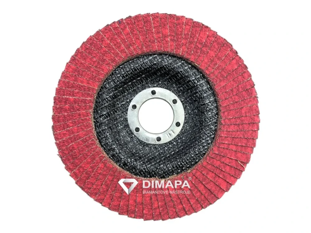 Finální Výprodej Lamelový kotouč na kov 125mm - 60# T27 - ceramic