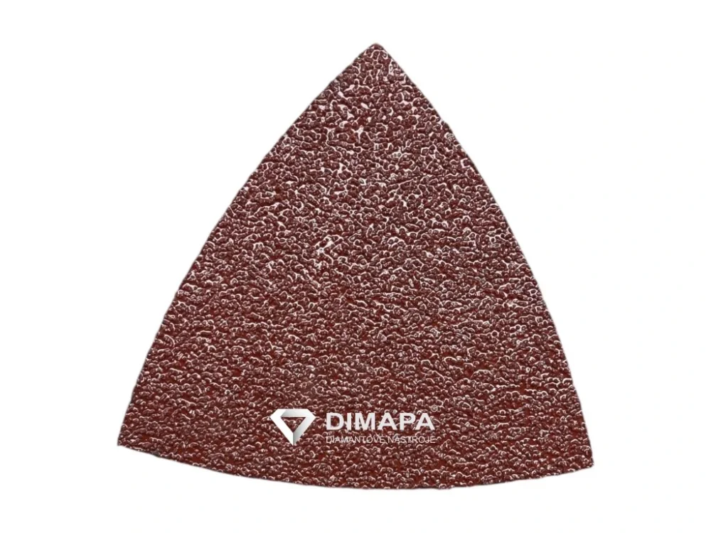Delta brusný papír suchý zip 80x80x80 Oblíbený