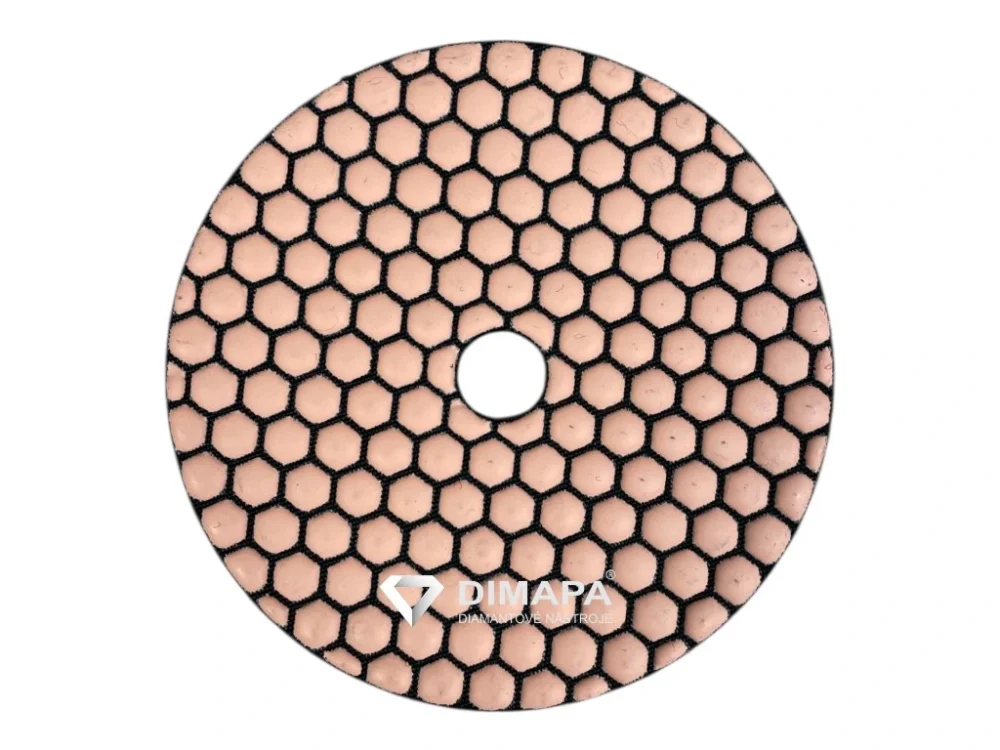 125 mm Suchý diamantový leštící PAD - #500 DIMAPA Pouze Dnes