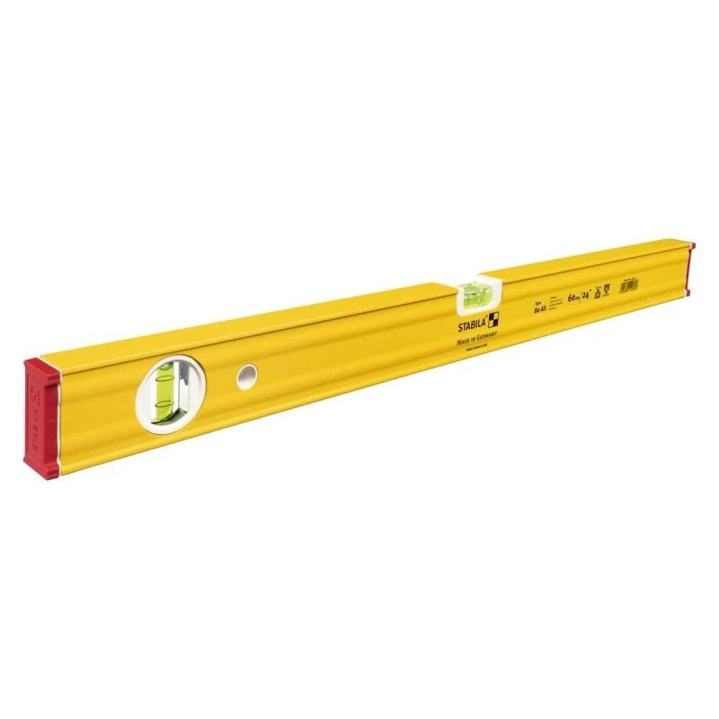 Vodováha Stabila 120 cm, vyšší odolnost, 2x libela, Typ 80AS Oblíbený