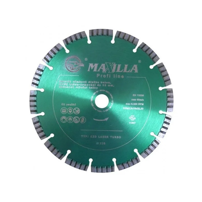 Diamantový kotouč Maxilla KZD laser turbo 230 Jen Po Omezenou Doba