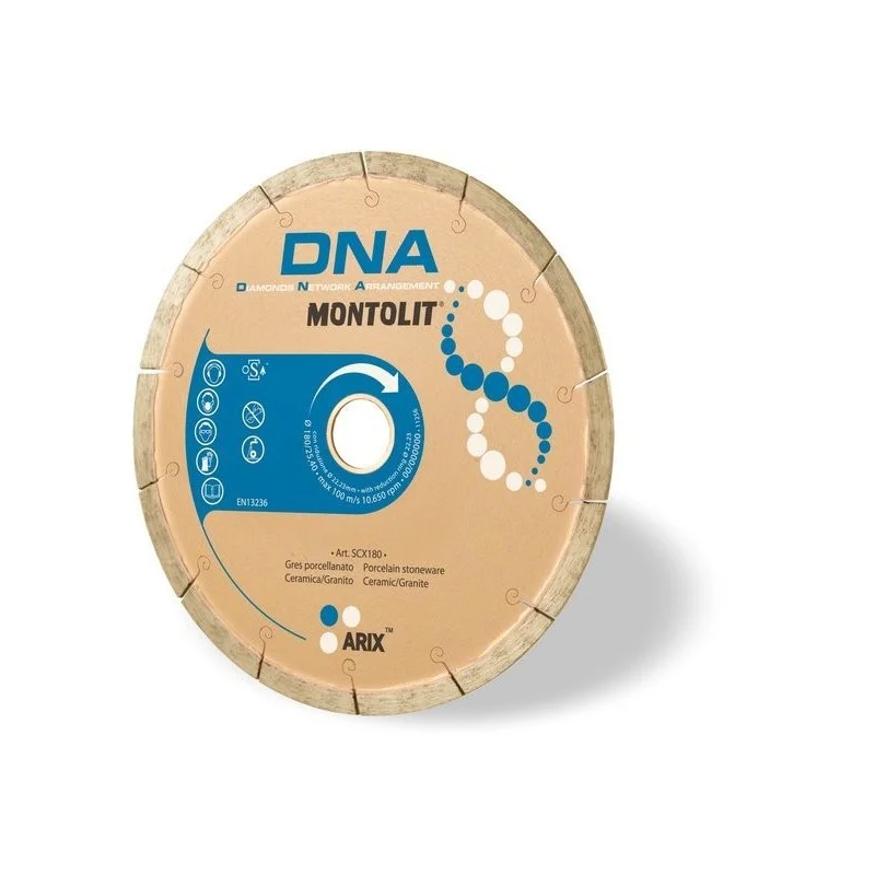 Přímo Od Výrobce Diamantový kotouč Montolit SCX DNA 250 mm