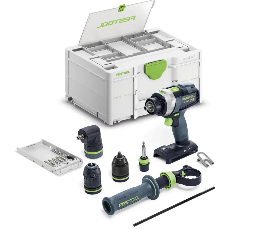 Autentický FESTOOL Aku pøíklepový vrtací šroubovák TPC 18/4 Basic-Set/XL 578832