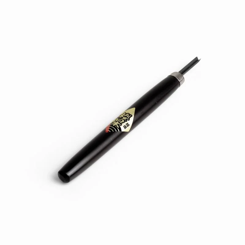 Sleva Japonské øezbáøské mini-dláto SAKURA Nihon s V èepelí - 3 mm