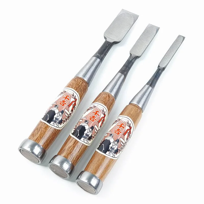 Sada japonských dlát SENKICHI DOUSHO - 3 kusy Levný