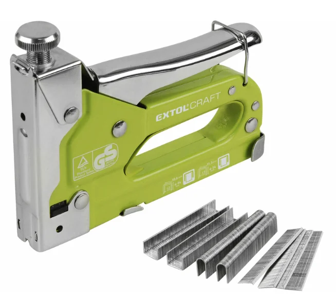 Poslední Šance EXTOL Pistole sponkovací 3funkèní, 4-14mm/tl. 1,2mm 9176
