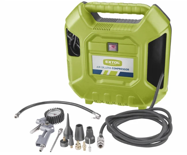 EXTOL Kompresor bezolejový 1100W 418102 Koupit Online