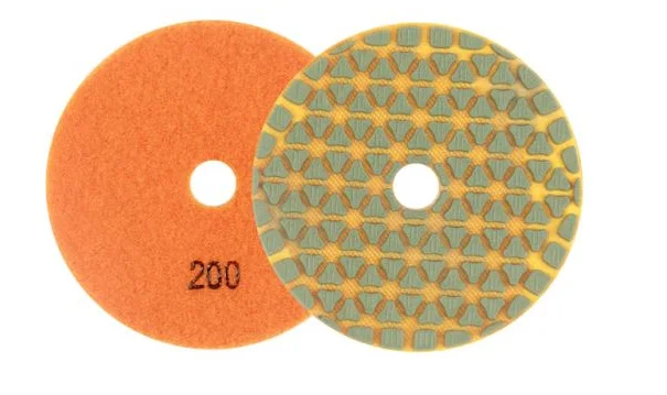 Ověřený PRO5 Pružný diamantový brusný disk 100mm se zrnitostí P200