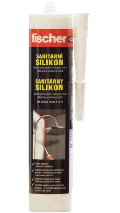 Horká Nabídka Sanitární silikon Fischer B bílý