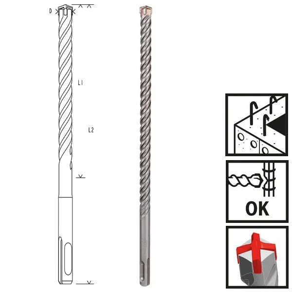 Cenová Bomba Vrták SDS plus-5X - 6x150x210