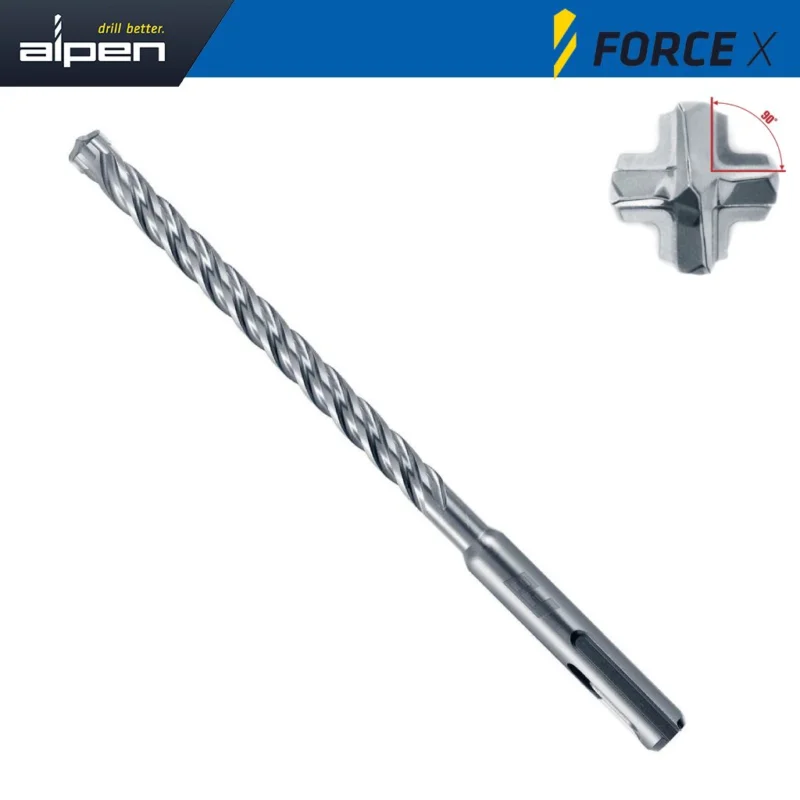 Akce 4břitý vrták do betonu Ø5.0x50/110 SDS+ FORCE X