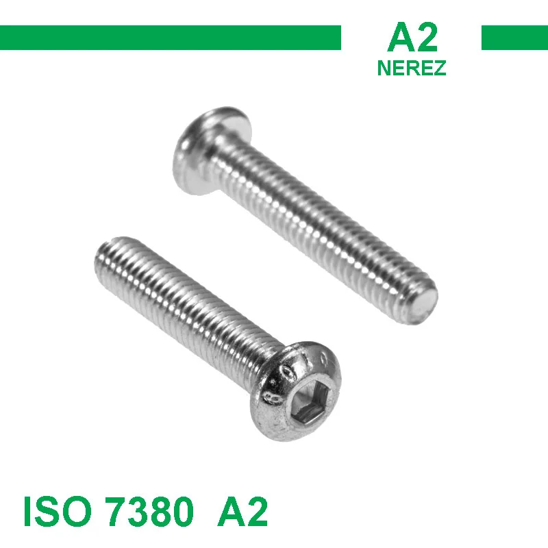Must-Have Šroub M5x8 PH ISO 7380 A2