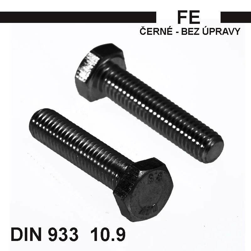 Akce Šroub M12x70 6H 10,9 DIN 933 FE