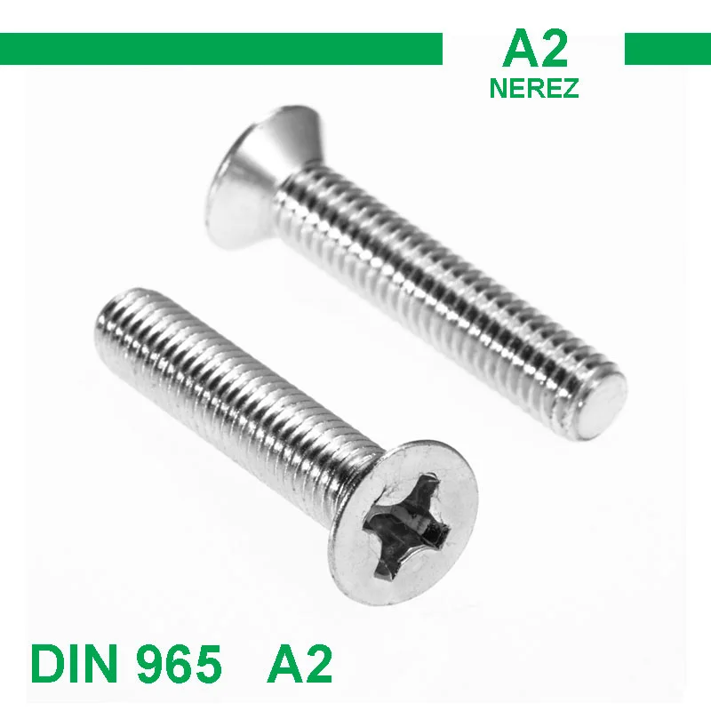 Šroub M3x40 ZH DIN 965 A2 Finální Výprodej