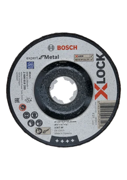 Výprodej Hrubovací kotouč na kov 125 x 6,0 X-LOCK