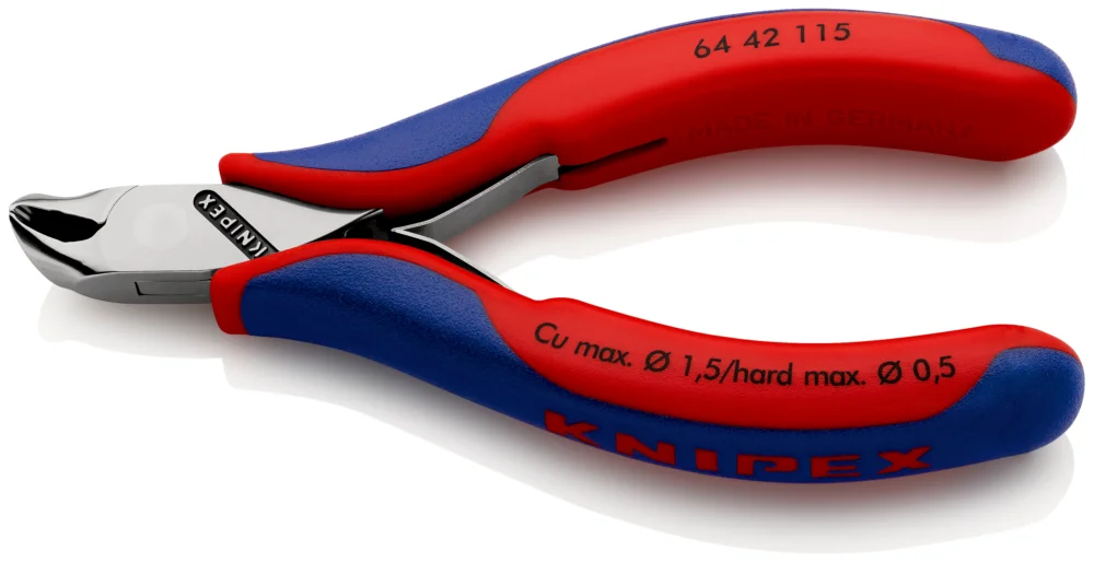 Cenový Hit KNIPEX 64 42 115 Čelní štípací kleště pro elektroniku 115mm