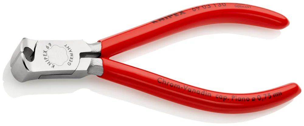 Značkový KNIPEX 69 03 130 Čelní štípací kleště pro mechaniky 130mm