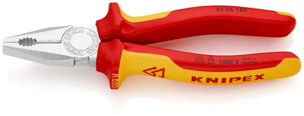 Dokud Zásoby Vydrží KNIPEX 03 06 180 Kombinované kleště 180mm