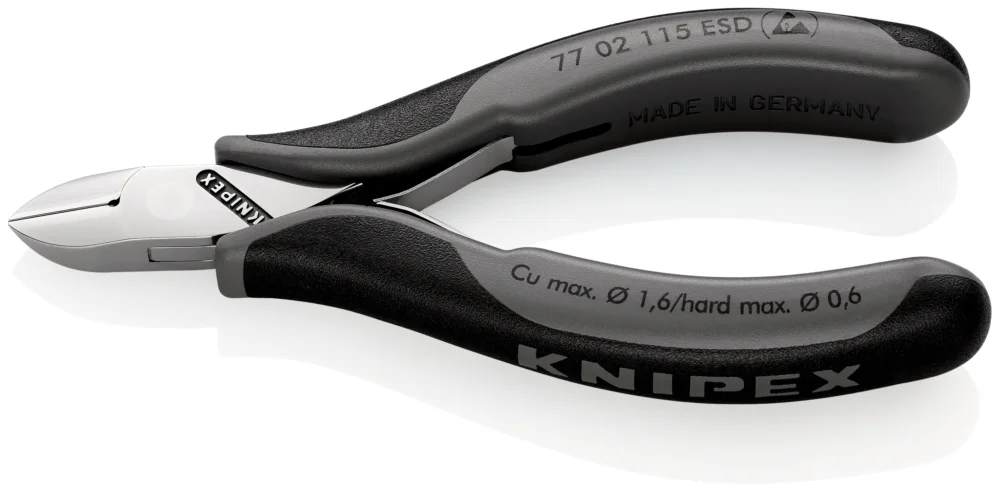 Výhodná Nabídka KNIPEX 77 02 115 ESD Boční štípací kleště pro elektroniku ESD 115mm