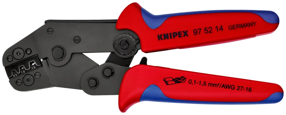 Výhodná Nabídka KNIPEX 97 52 14 Lisovací kleště krátký tvar 195mm