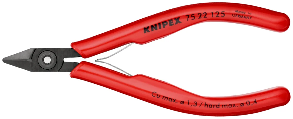 KNIPEX 75 22 125 Boční štípací kleště pro elektroniku 125mm Autentický