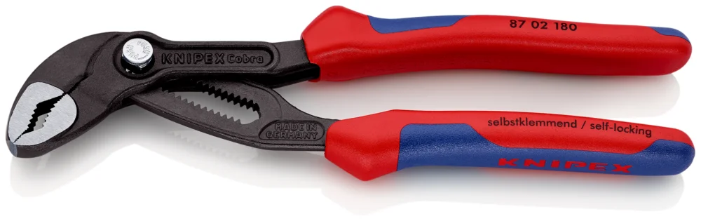 Vrácení Zdarma KNIPEX 87 02 180 Cobra® Kleště na vodní čerpadla Hightech 180mm