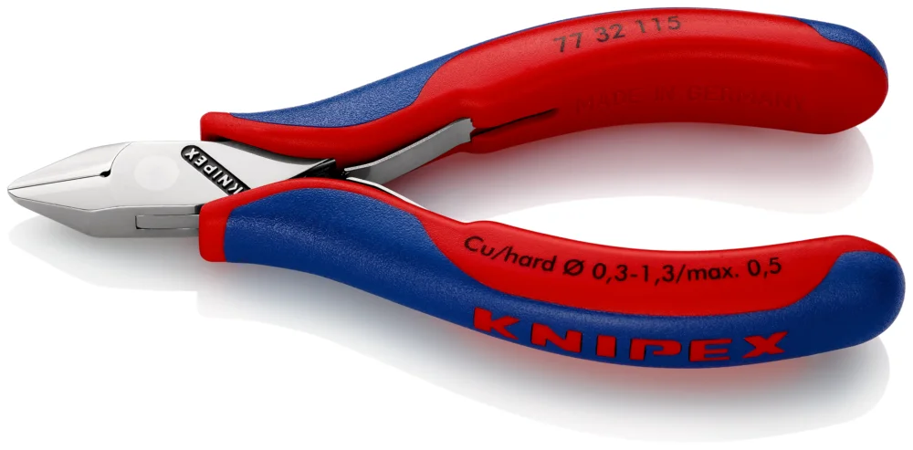 Tovární Cena KNIPEX 77 32 115 Boční štípací kleště pro elektroniku 115mm