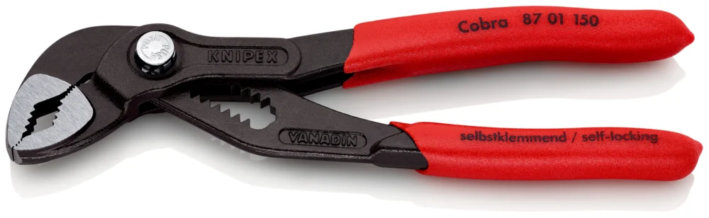 Nová Kolekce KNIPEX 87 01 150 Cobra® Kleště na vodní čerpadla Hightech 150mm