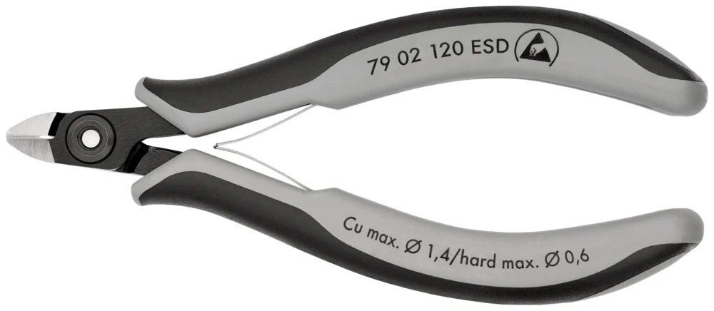KNIPEX 79 02 120 ESD Přesné boční štípací kleště na elektroniku ESD 120mm Odeslání Ihned