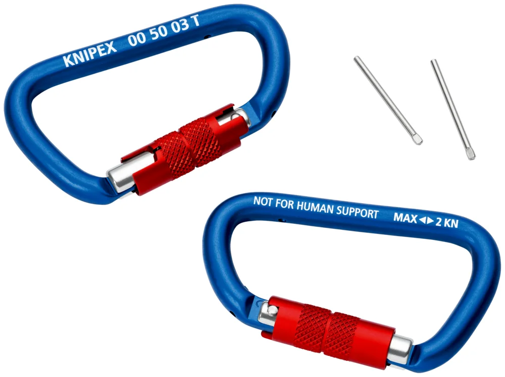Omezená Nabídka KNIPEX 00 50 03 T BK Karabina 2 kusy