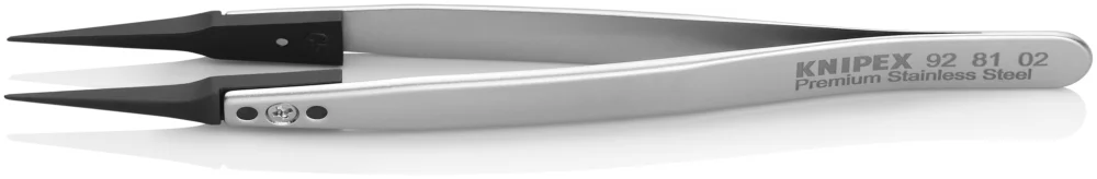 Vrácení Zdarma KNIPEX 92 81 02 Pinzety s vyměnitelnými hroty ESD130mm