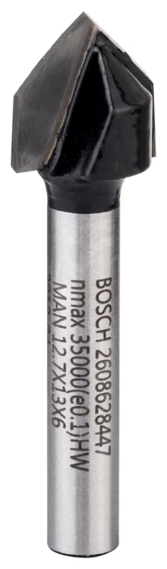 Akce Drážkovací fréza V; stopka 6 mm