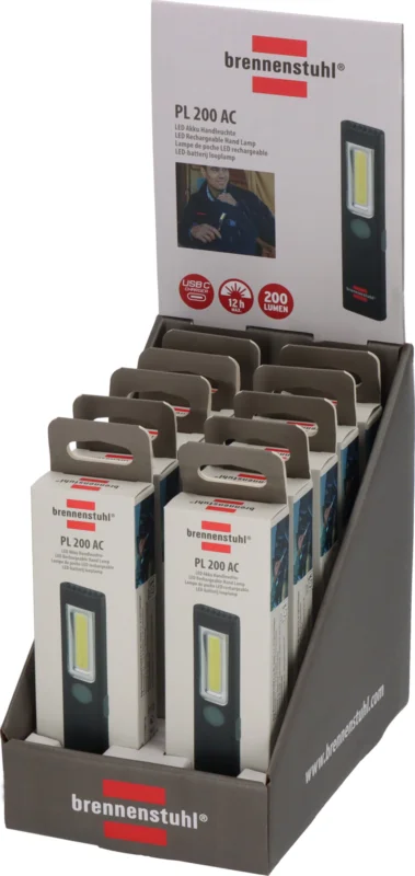 Svítilna LED AKU PL 200 A USB 200lm Dokud Zásoby Vydrží