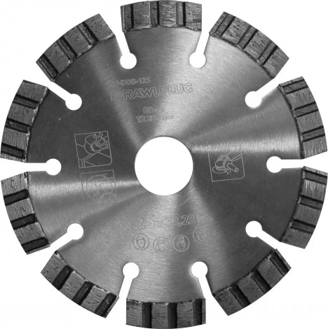 Rawlplug Diamantový kotouč TURBO beton (výprodej) Originální