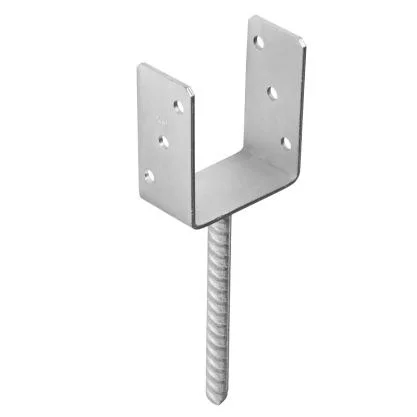 Aktuální Patka sloupku typu "U" 100x120x5 s trnem