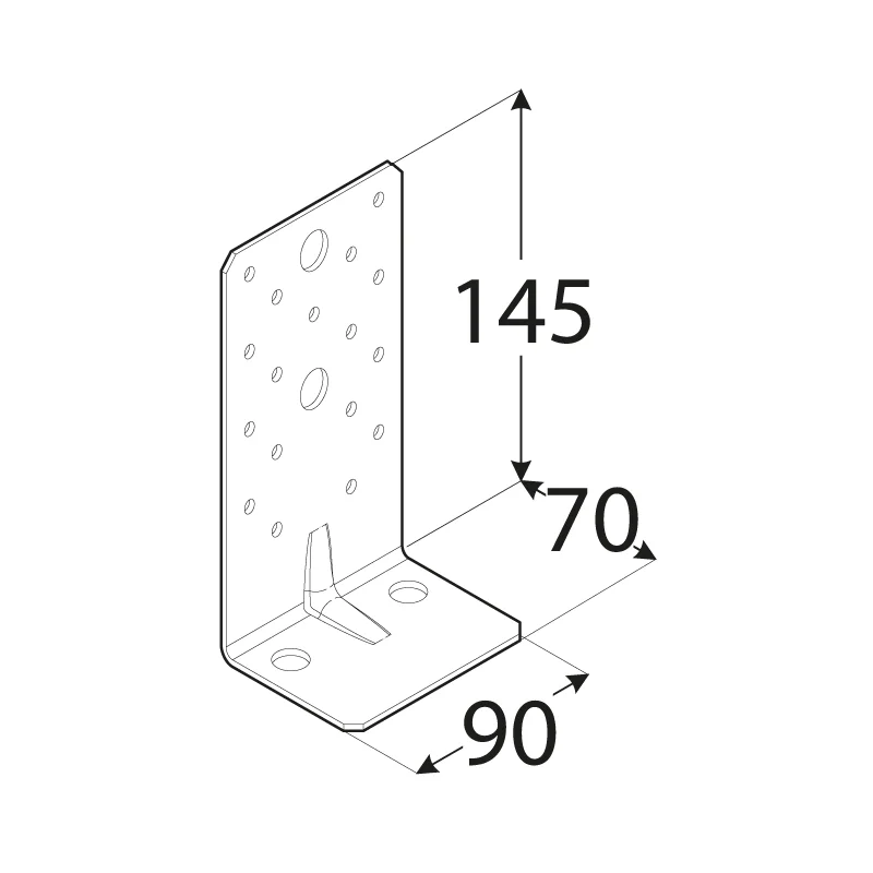 Objednat Nyní Úhelník s prolisem 145x70x90x2,5