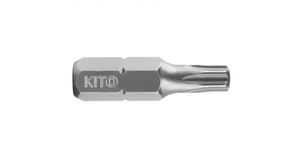 Značkový Hrot TORX vrtaný TTa 7x25mm S2 KITO 4810482