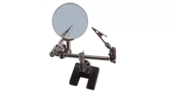 Rychlé Dodání Držák "třetí ruka" s lupou 60mm EXTOL CRAFT 9140
