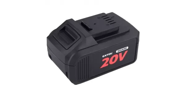 Finální Výprodej Akumulátorová baterie SHARE 20V 6,0Ah EXTOL ENERGIE 8891885