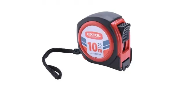Ověřený Metr svinovací COMPACT 10m x 25mm EXTOL PREMIUM 8821039