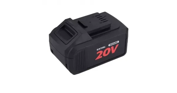 Akumulátorová baterie SHARE 20V 5,0Ah EXTOL ENERGIE 8891884 Odeslání Ihned