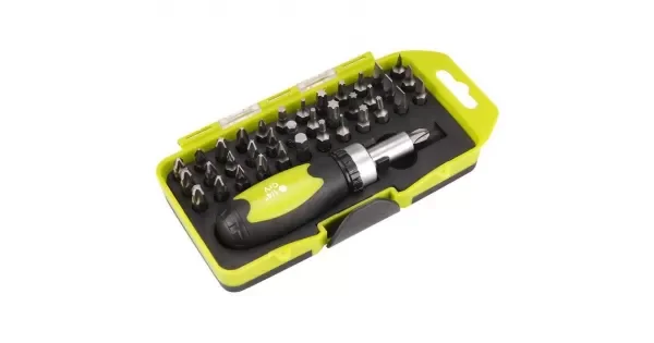 Šroubovák ráčnový s hroty sada 38ks EXTOL CRAFT 53092 Expresní Doručení