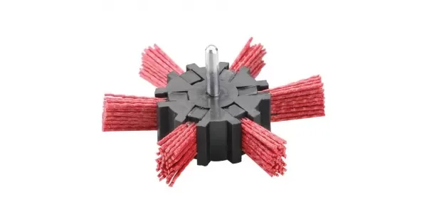 Sleva Kartáč okružní leštící 100mm nylon stopka 6mm EXTOL CRAFT 17060