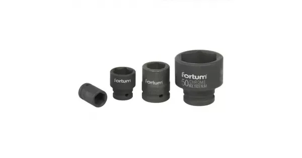 Hlavice nástrčná rázová 3/4“ 19mm L 52mm FORTUM 4703019 Přímo Od Výrobce
