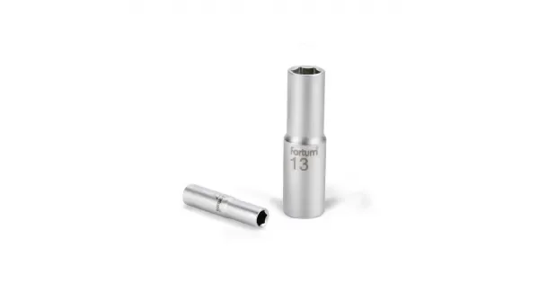 Hlavice nástrčná prodloužená 1/2" 18mm L 77mm FORTUM 4700518 Levný