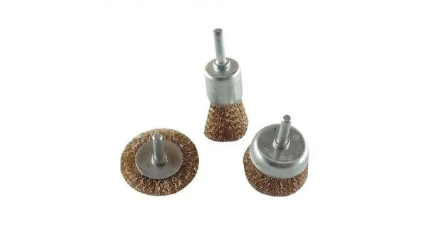 Koupit Online Kartáče ocelové sada 3ks stopka 6mm EXTOL CRAFT 1832