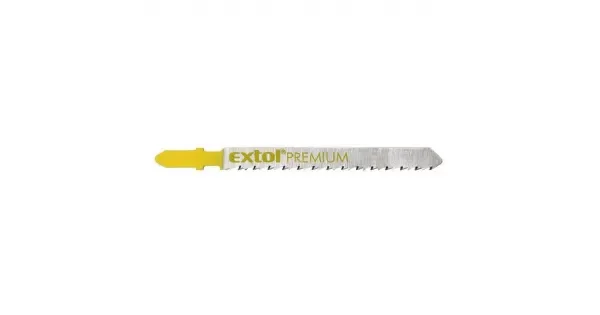 Finální Výprodej Plátky do přímočaré pily 5ks 75x4,0mm úchyt BOSCH HCS EXTOL PREMIUM 8805009