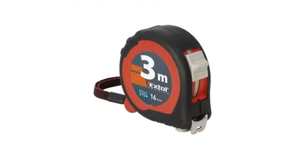 Svinovací metr 5m x 19mm pryžový obal EXTOL PREMIUM 3155 Autentický
